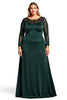 Load image into Gallery viewer, Elegant Pink A Line Satin Plus Size Long Mother of the Bride Dress