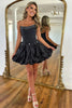 Load image into Gallery viewer, A-Line White Bateau Neck Short Homecoming Dress with Ruffles