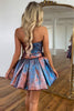 Load image into Gallery viewer, A-Line Fuchsia Strapless Corset Short Homecoming Dress with Bow