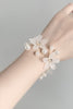 Load image into Gallery viewer, Fairy White Prom Wrist Corsage with Pearls