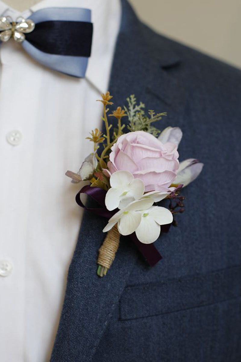 Load image into Gallery viewer, Yellow Prom Wrist Corsage and Men‘s Boutonniere For Wedding