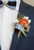 Load image into Gallery viewer, Red Prom Wrist Corsage and Men‘s Boutonniere For Wedding