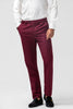 Load image into Gallery viewer, Burgundy Peak Lapel One Button Jacquard 3 Piece Prom Suits