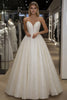 Load image into Gallery viewer, Sparkly Ivory Sweetheart Ball Gown Floor Length Prom Dress