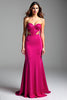 Load image into Gallery viewer, Fuchsia Cut Out Strapless Backless Long Prom Dress