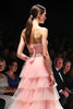 Load image into Gallery viewer, Beaded Blush A Line Tiered Backless Long Gala Dress