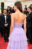 Load image into Gallery viewer, Tiered Lilac Strapless Long Gala Dress with Beading