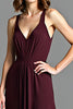 Load image into Gallery viewer, Cabernet V-Neck A Line Long Formal Dress