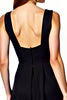 Load image into Gallery viewer, Black A Line V-Neck Short Graduation Dress