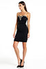 Load image into Gallery viewer, Black Bodycon Strapless Beaded Short Graduation Dress