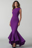 Load image into Gallery viewer, Plum Mermaid Sleeveless Long Formal Dress