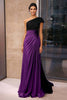 Load image into Gallery viewer, Black Brown Sheath One Shoulder Floor Length Gala Dress