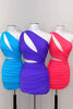 Load image into Gallery viewer, Coral One Shoulder Bodycon Cut Out Tight Homecoming Dress