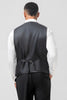 Load image into Gallery viewer, Black Shawl Lapel One Button 3 Piece Prom Suits