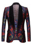 Load image into Gallery viewer, Grey Jacquard Men&#39;s Blazers