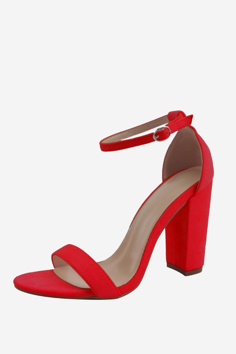 Load image into Gallery viewer, Chunky One Strap High Heel Sandals