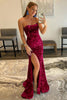 Load image into Gallery viewer, Mermaid Sparkly Black Sequin Long Prom Dress