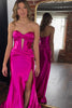 Load image into Gallery viewer, Sage Mermaid Sweetheart Long Prom Dress with Slit