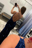 Load image into Gallery viewer, Coral Sequins One Shoulder Mermaid Long Prom Dress