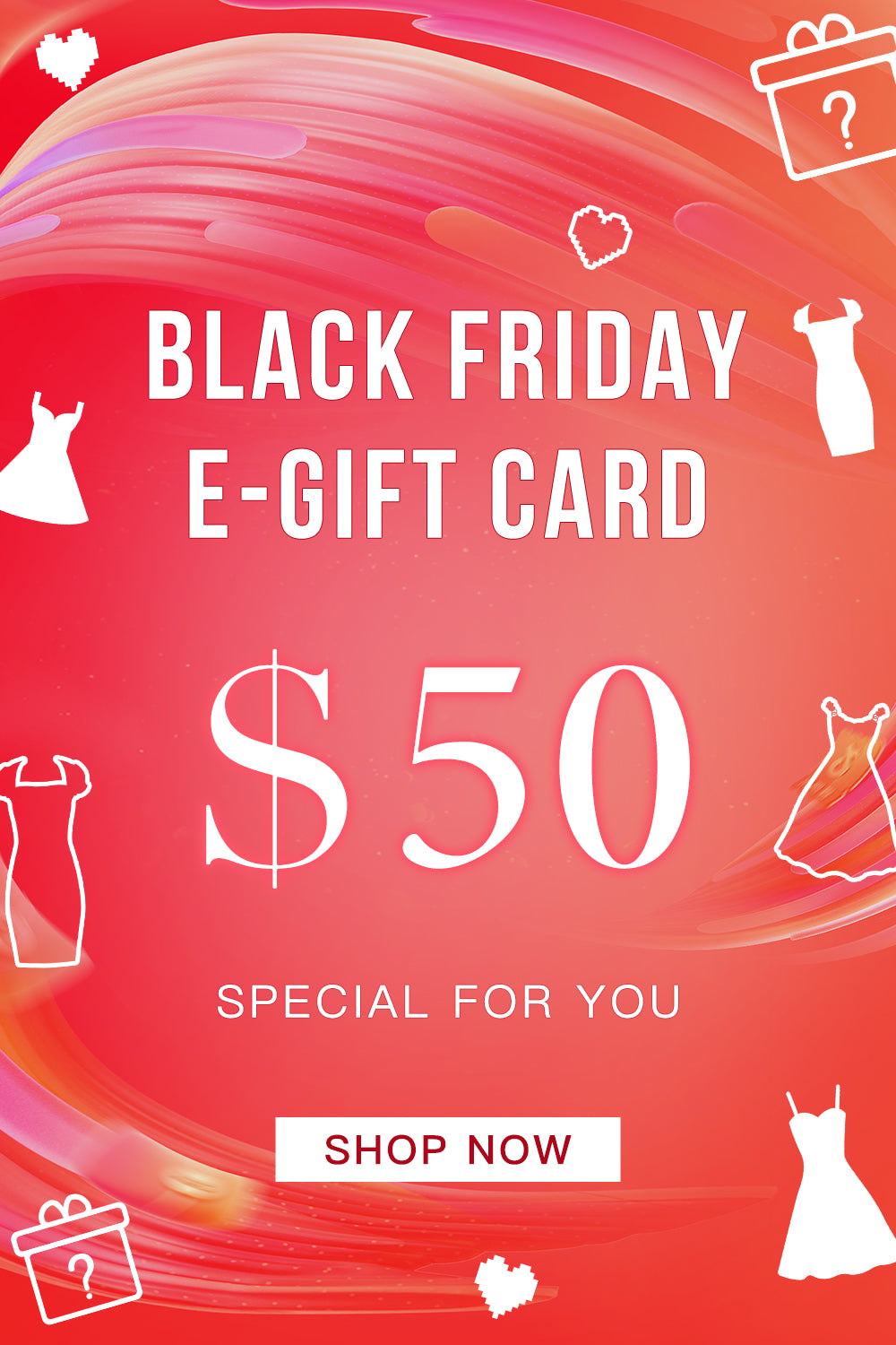 E-GIFT-CARD FOR BLACK FRIDAY