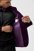 Load image into Gallery viewer, Dark Purple Peak Lapel One Button 2 Piece Prom Suits