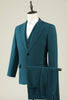 Load image into Gallery viewer, Dark Green Notched Lapel 3 Piece Men&#39;s Prom Suits