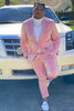 Load image into Gallery viewer, Peak Lapel One Button 2 Piece Light Pink Men&#39;s Prom Suits