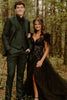 Load image into Gallery viewer, Dark Green Notched Lapel Single Breasted 3 Piece Prom Suits