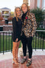 Load image into Gallery viewer, Leopard Shawl Lapel Jacquard One Button 2 Piece Prom Suits