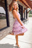 Load image into Gallery viewer, Bodycon Pink Spaghetti Straps Floral Short Homecoming Dresses