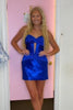 Load image into Gallery viewer, Sweetheart Turquoise Bodycon Corset Homcoming Dress