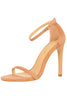 Load image into Gallery viewer, Apricot Strappy Stiletto Heels