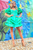 Load image into Gallery viewer, Sweetheart Blue Two Piece Tiered Homecoming Dress with Ruffles