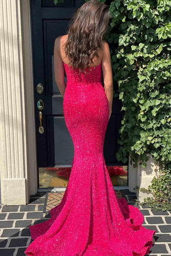 Black Sweetheart Mermaid Prom Dress