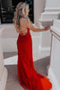 Load image into Gallery viewer, Lace Mermaid Backless Prom Dress