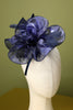 Load image into Gallery viewer, 1920s Blue Organza Beaded Headband