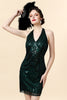 Load image into Gallery viewer, Halter Green Sequins Cocktail Party Dress