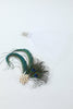 Load image into Gallery viewer, Green Peacock 1920s Headband