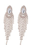 Load image into Gallery viewer, Golden Beaded Prom Earrings