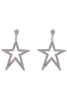 Load image into Gallery viewer, Five-Pointed Star Beaded Earrings