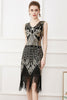 Load image into Gallery viewer, Fringes Glitter 1920s Flapper Dress with Sleeveless