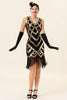 Load image into Gallery viewer, Luxury Sequins Tassel Banquet Golden 1920s Dress