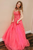 Load image into Gallery viewer, Princess Champagne Spaghetti Straps Prom Dress