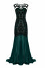 Load image into Gallery viewer, Champagne Sequins Round Neck 1920s Dress