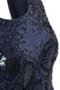 Load image into Gallery viewer, Navy Sequins 1920s Evening Party Dress