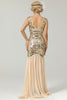 Load image into Gallery viewer, Navy Sequins 1920s Evening Party Dress