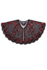 Load image into Gallery viewer, Black Sequin 1920s Batwing Shawl