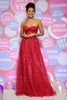 Load image into Gallery viewer, Dark Red Sweetheart Strapless Long Prom Dress