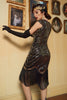 Load image into Gallery viewer, Red Gatsby Glitter Fringe 1920s Flapper Dress