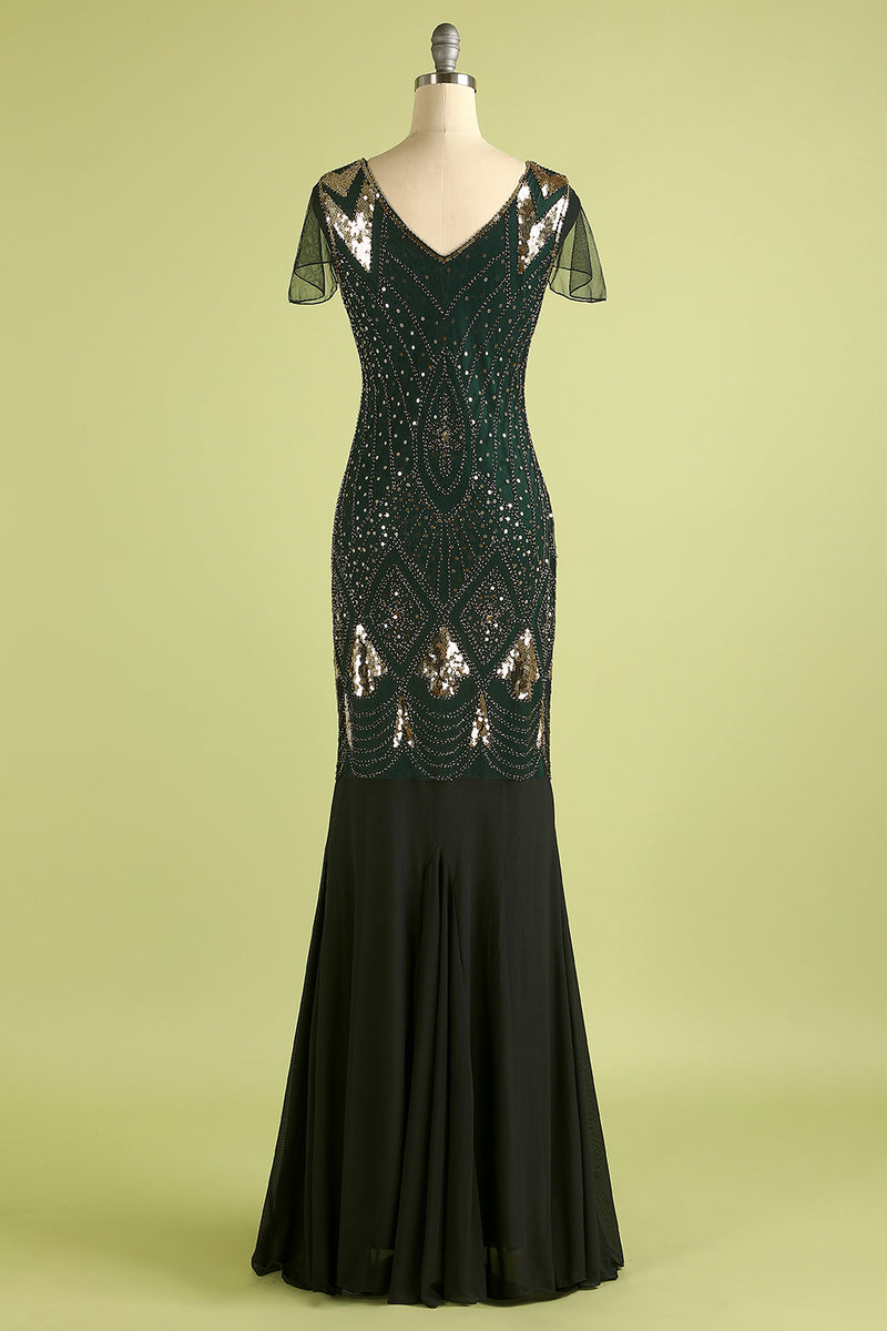 1920s black evening dresses